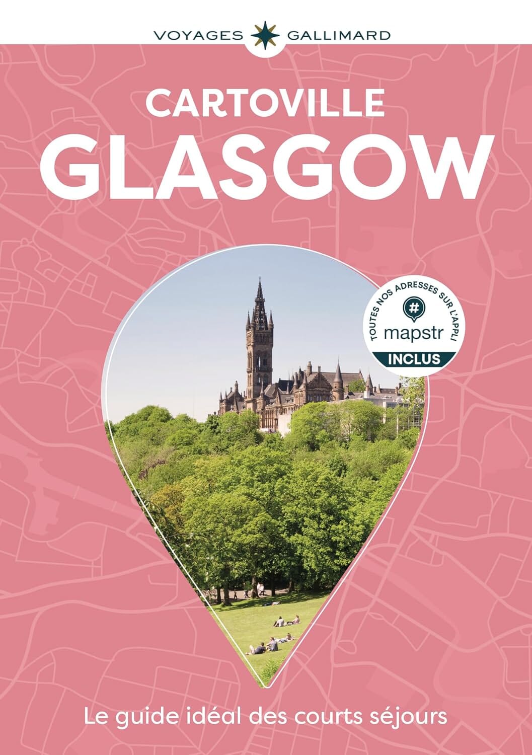 Guide de voyage de poche - Glasgow 2026 | Cartoville guide de voyage Gallimard 
