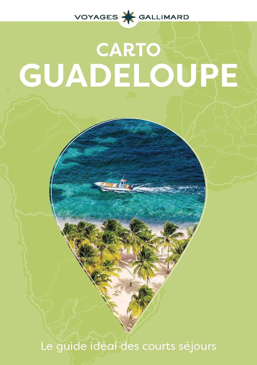 Guide de voyage de poche - Guadeloupe | Carto guide de voyage Gallimard 