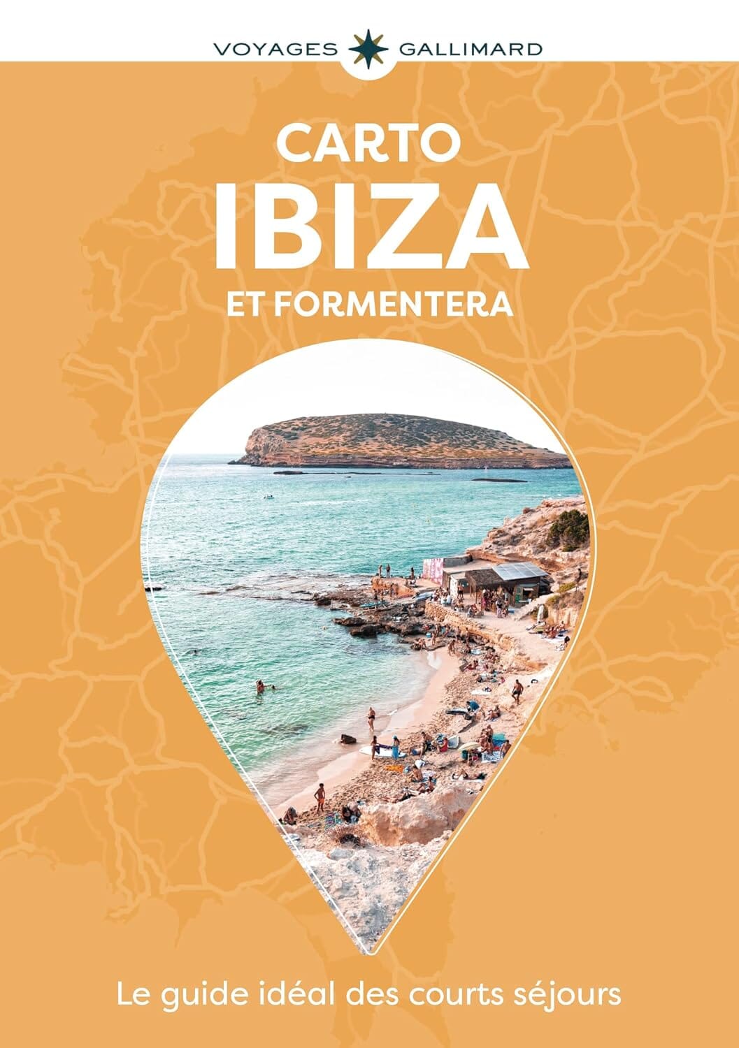 Guide de voyage de poche - Ibiza et Formentera | Carto guide de voyage Gallimard 