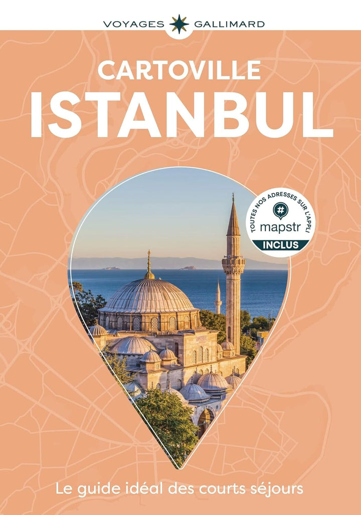 Guide de voyage de poche - Istanbul 2026 | Cartoville guide de voyage Gallimard 