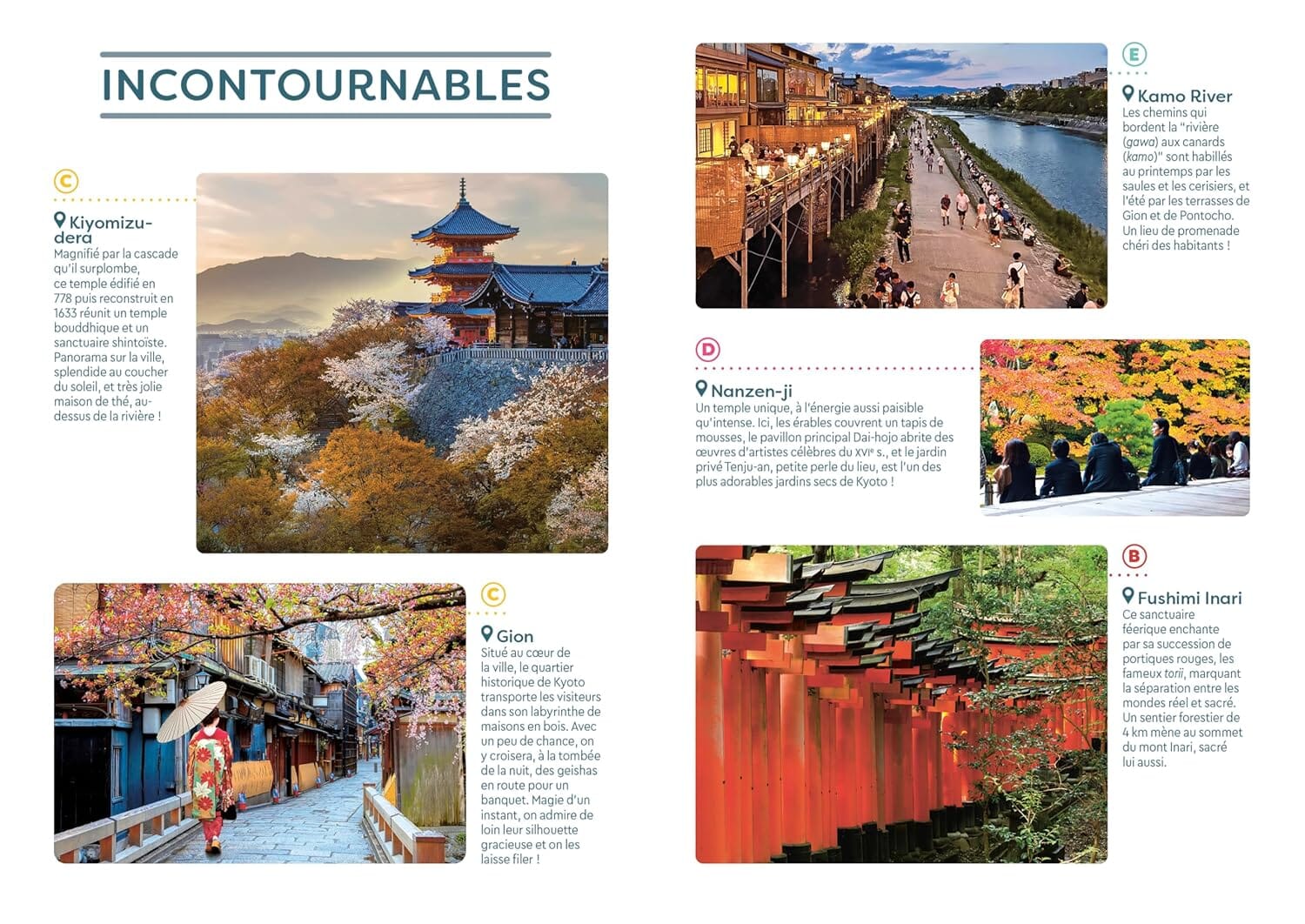 Guide de voyage de poche - Kyoto - Édition 2025 | Cartoville guide de voyage Gallimard 