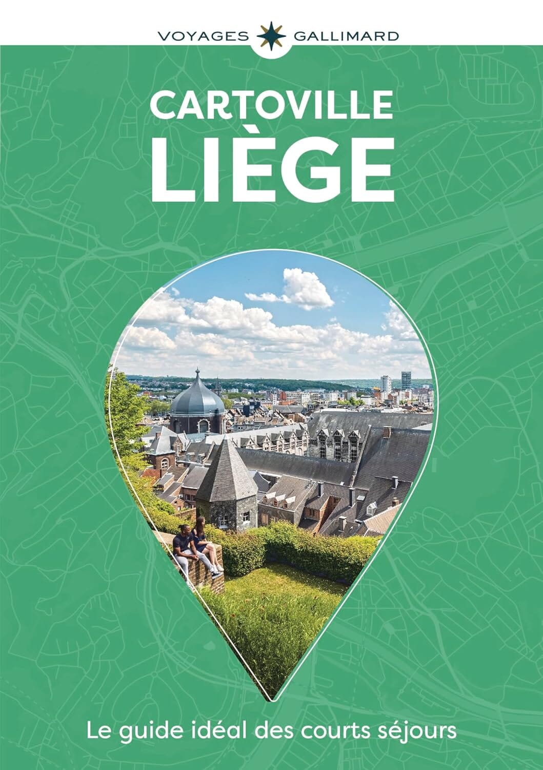 Guide de voyage de poche - Liège (Belgique) - Édition 2025 | Cartoville guide de voyage Gallimard