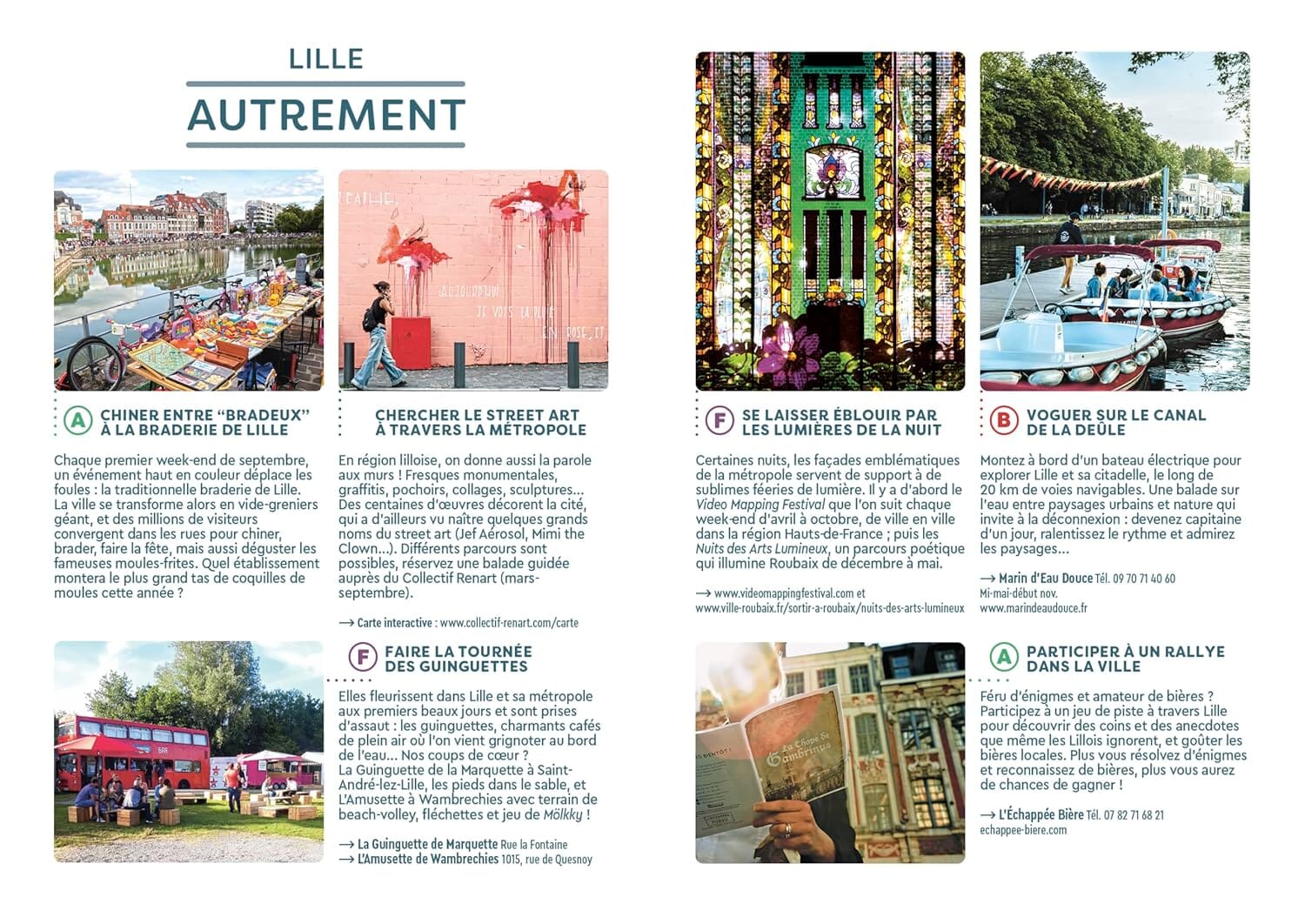 Guide de voyage de poche - Lille, Roubaix, Tourcoing | Cartoville guide de voyage Gallimard 