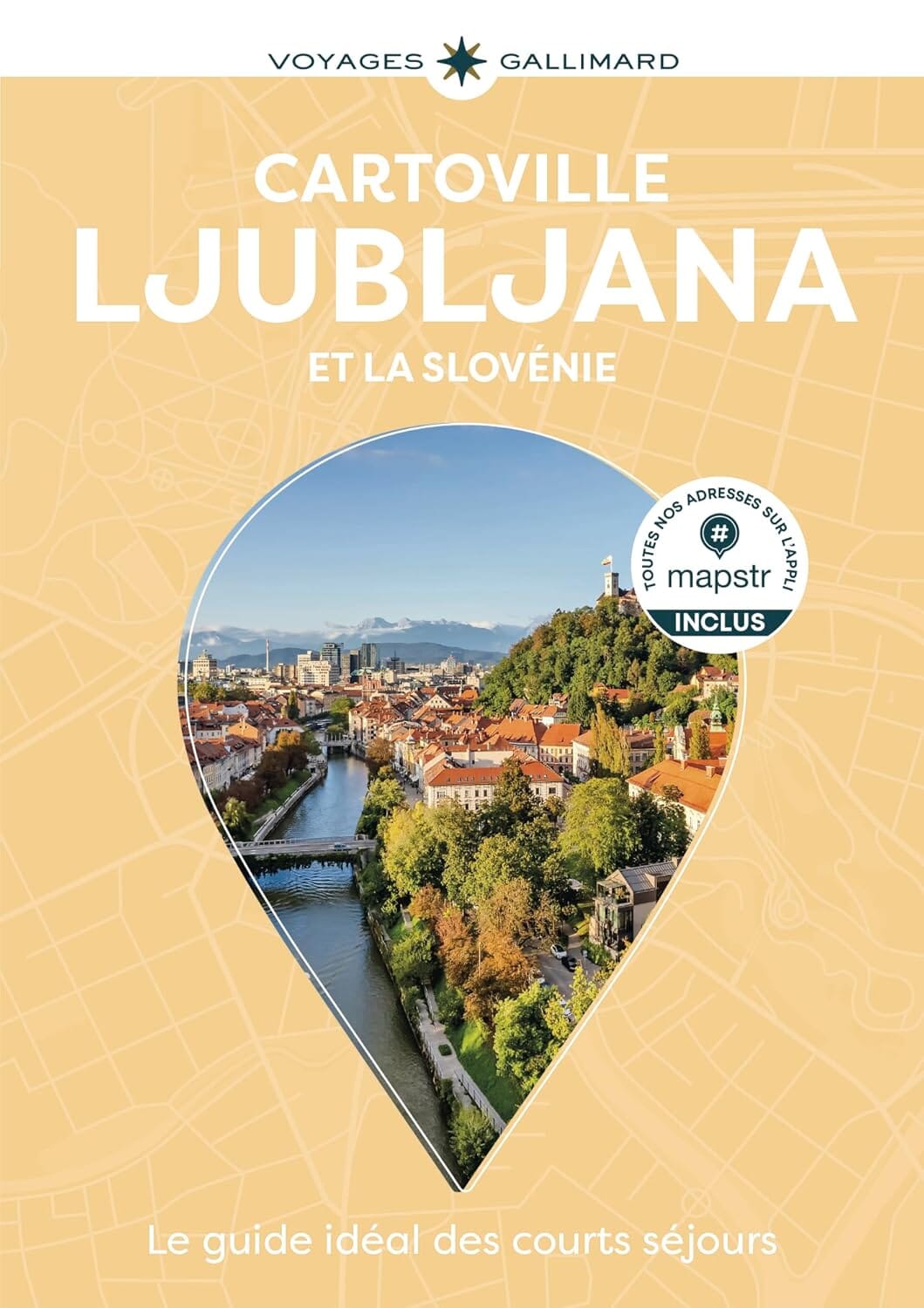 Guide de voyage de poche - Ljubljana et la Slovénie 2026 | Cartoville guide de voyage Gallimard 