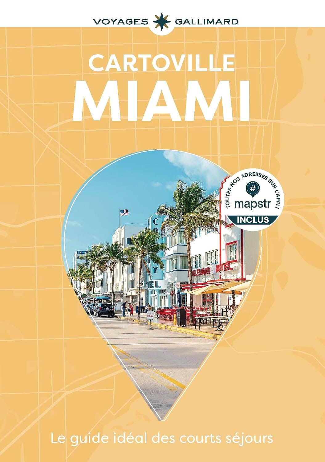 Guide de voyage de poche - Miami 2026 | Cartoville guide de voyage Gallimard 