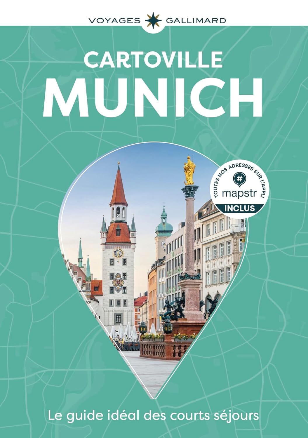 Guide de voyage de poche - Munich | Cartoville guide de voyage Gallimard
