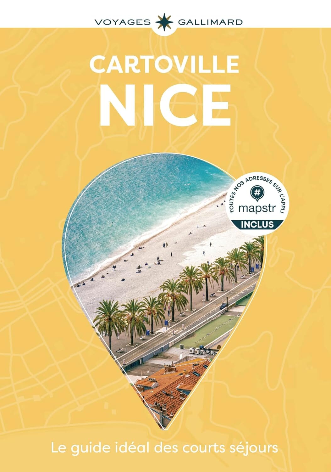Guide de voyage de poche - Nice 2026 | Cartoville guide de voyage Gallimard 