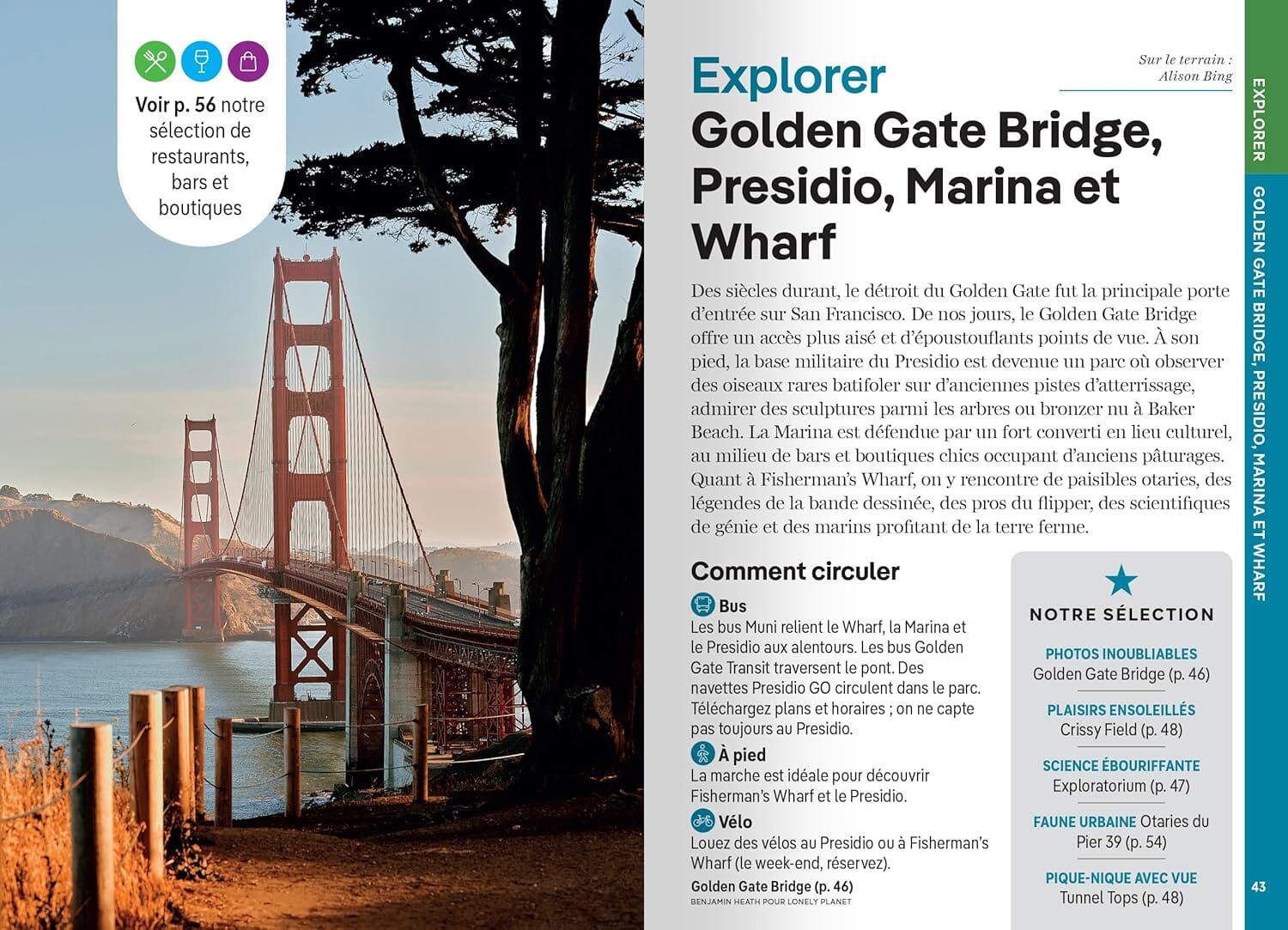 Guide de voyage de poche - San Francisco en quelques jours 2026/27 | Lonely Planet guide de voyage Lonely Planet 