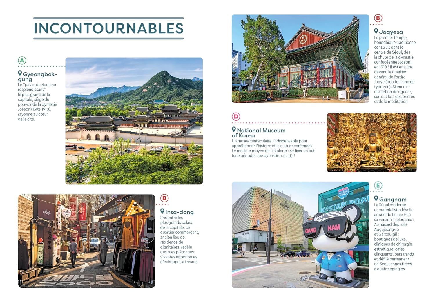 Guide de voyage de poche - Séoul - Édition 2025 | Cartoville guide de voyage Gallimard 