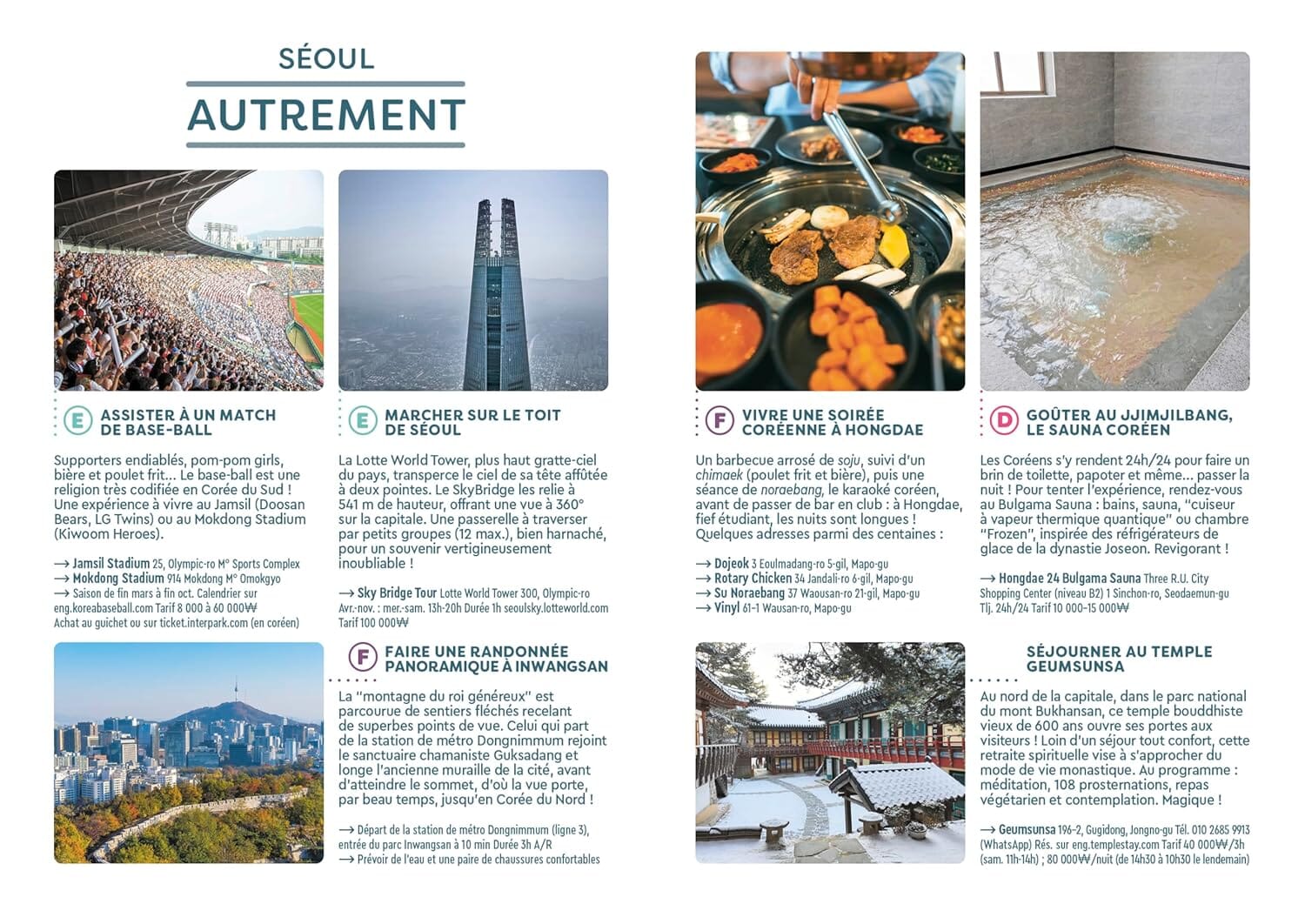 Guide de voyage de poche - Séoul - Édition 2025 | Cartoville guide de voyage Gallimard 