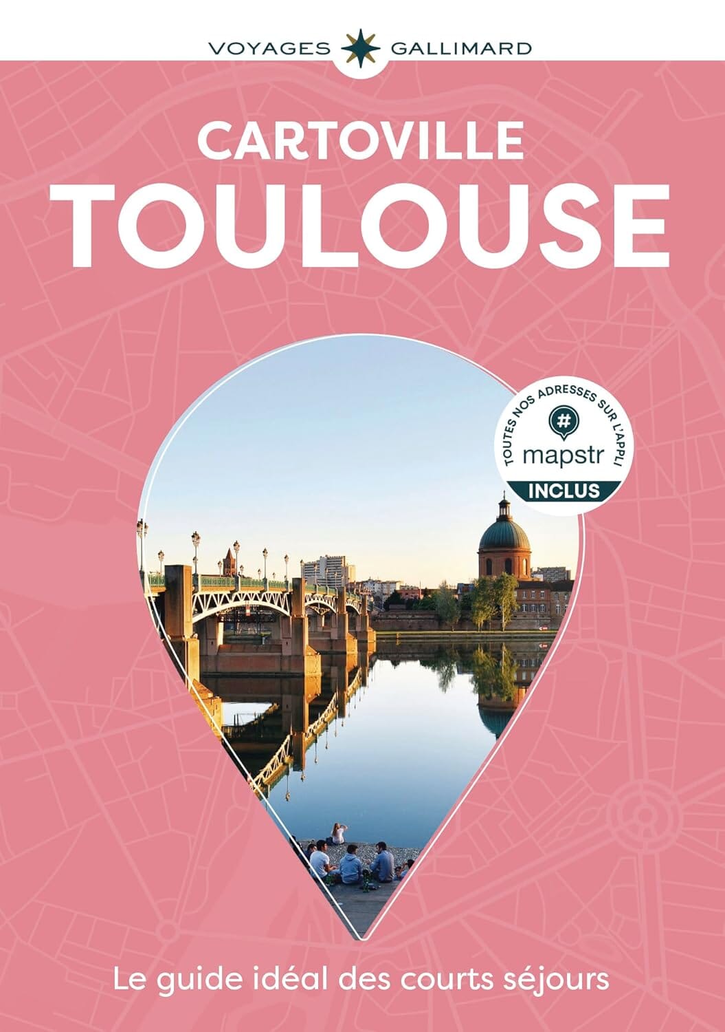 Guide de voyage de poche - Toulouse 2026 | Cartoville guide de voyage Gallimard 