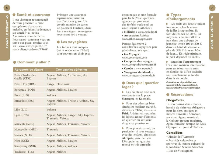Guide de voyage de poche - Un Grand Week-end à Athènes 2026/27 | Hachette guide de voyage Hachette 