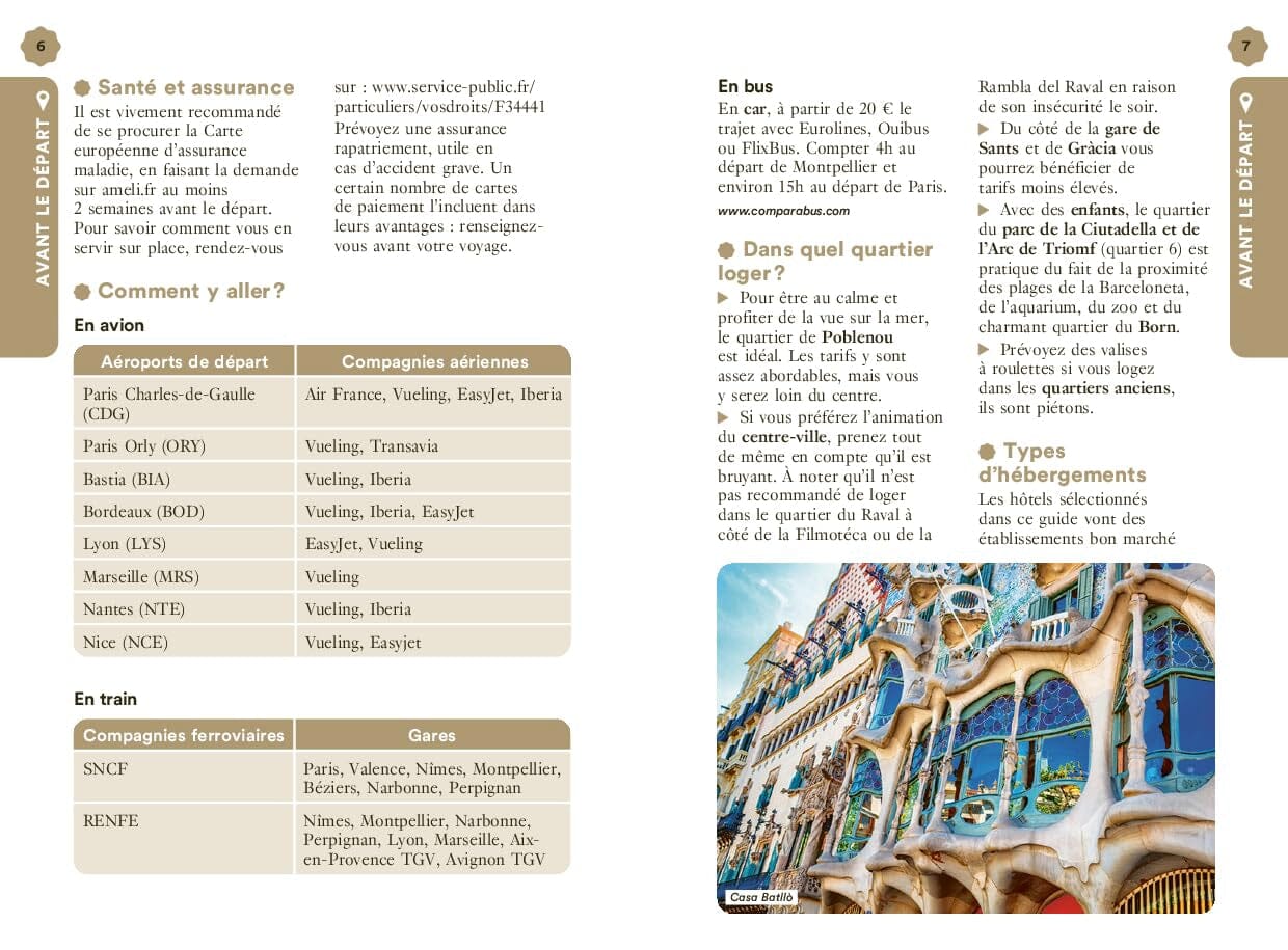 Guide de voyage de poche - Un Grand Week-end à Barcelone 2025 | Hachette guide de voyage Hachette 