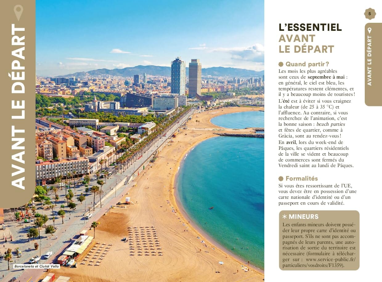 Guide de voyage de poche - Un Grand Week-end à Barcelone 2025 | Hachette guide de voyage Hachette 