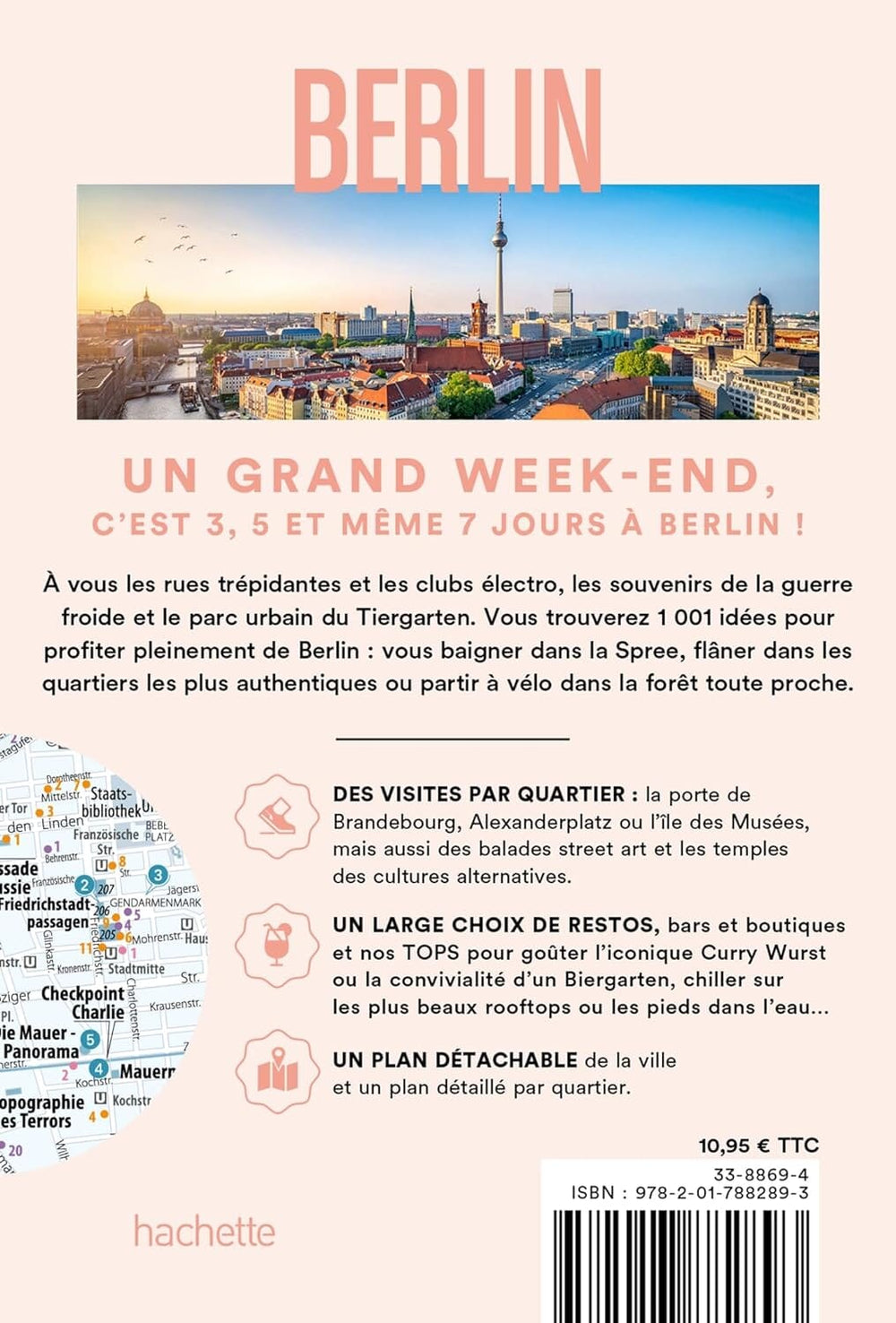 Guide de voyage de poche - Un Grand Week-end à Berlin 2024 | Hachette guide de voyage Hachette 