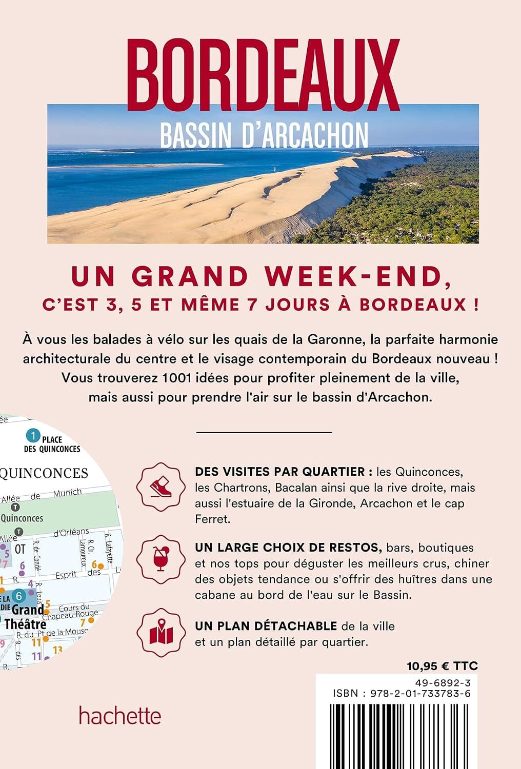 Guide de voyage de poche - Un Grand Week-end à Bordeaux & Bassin d'Arcachon 2026/27 | Hachette guide de voyage Hachette 