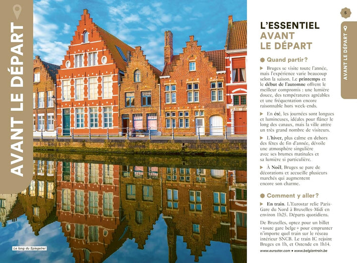 Guide de voyage de poche - Un Grand Week-end à Bruges, Ostende et env. 2026/27 | Hachette guide de voyage Hachette 