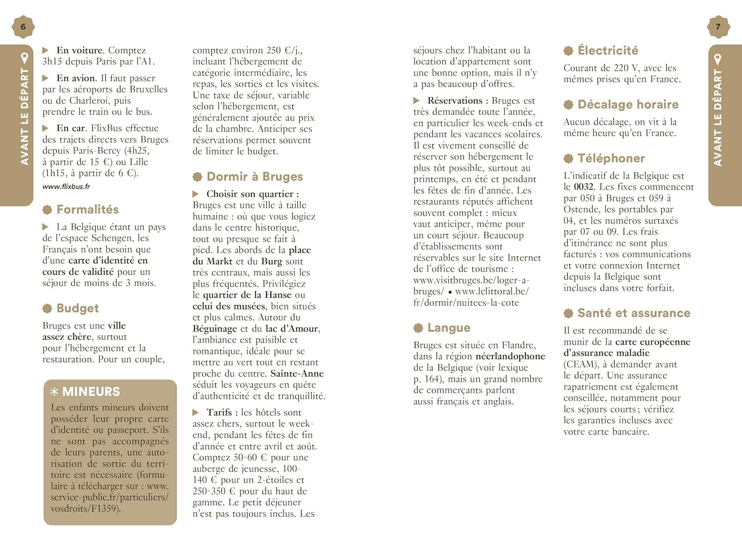 Guide de voyage de poche - Un Grand Week-end à Bruges, Ostende et env. 2026/27 | Hachette guide de voyage Hachette 