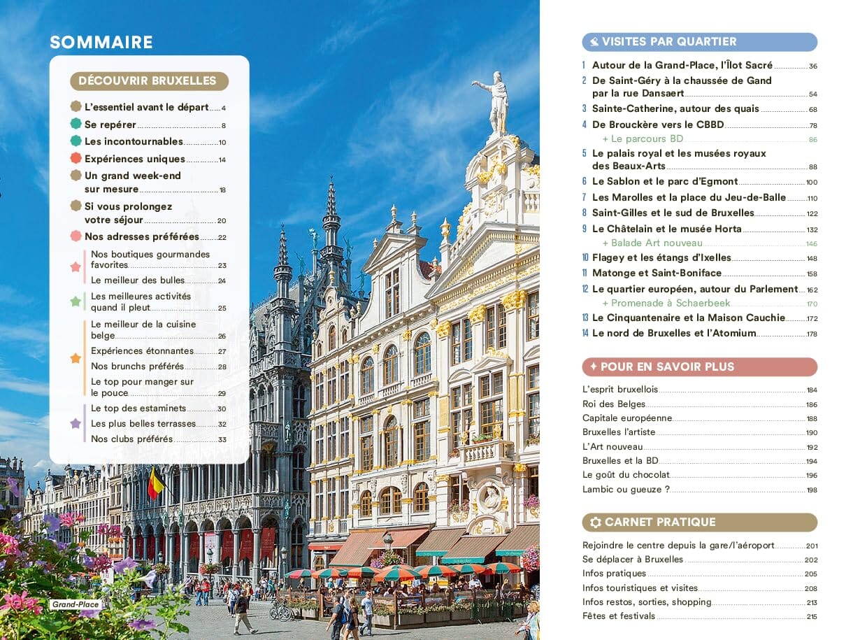 Guide de voyage de poche - Un Grand Week-end à Bruxelles 2026/27 | Hachette guide de voyage Hachette 