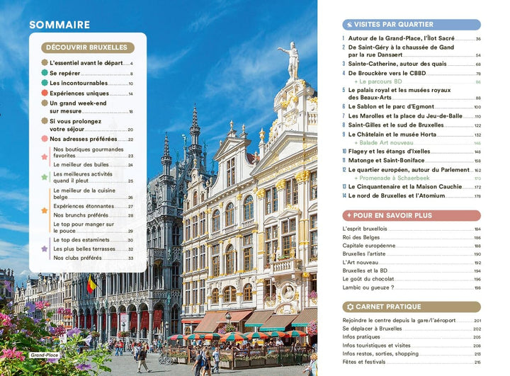 Guide de voyage de poche - Un Grand Week-end à Bruxelles 2026/27 | Hachette guide de voyage Hachette 