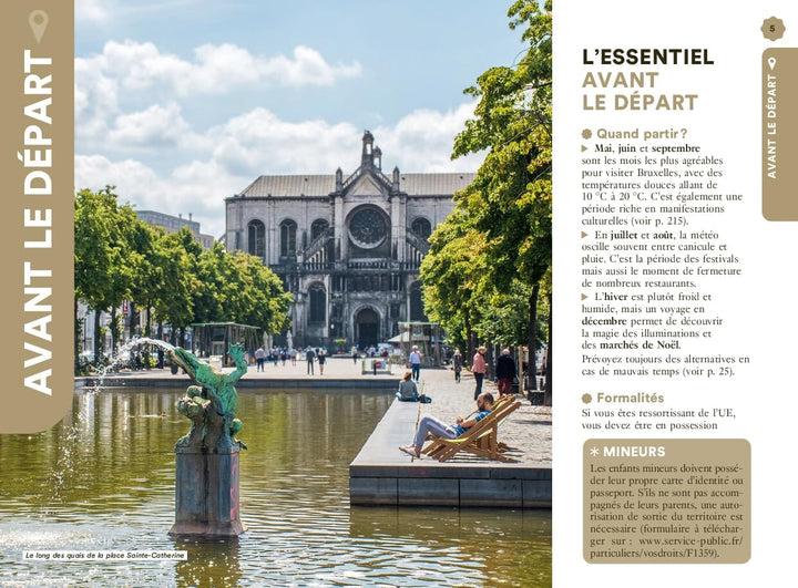 Guide de voyage de poche - Un Grand Week-end à Bruxelles 2026/27 | Hachette guide de voyage Hachette 