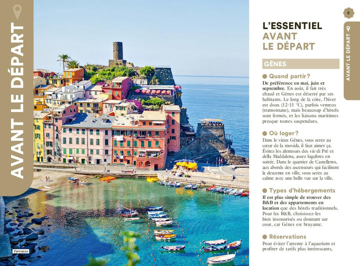 Guide de voyage de poche - Un Grand Week-end à Cinque Terre et Gênes 2026/27 | Hachette guide de voyage Hachette 