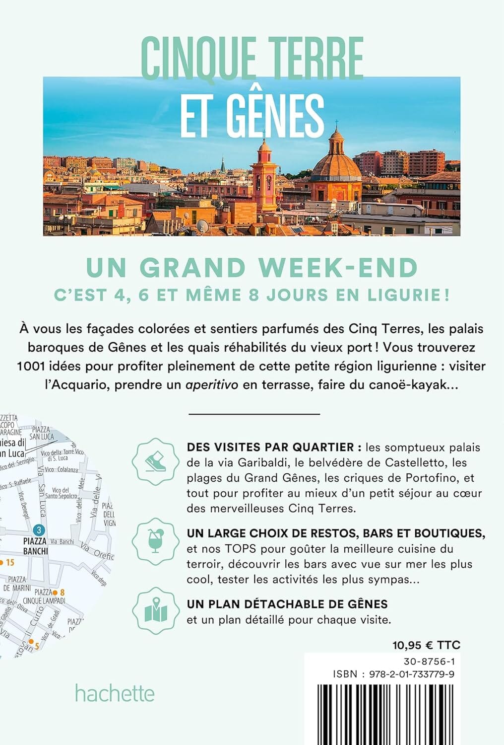 Guide de voyage de poche - Un Grand Week-end à Cinque Terre et Gênes 2026/27 | Hachette guide de voyage Hachette 