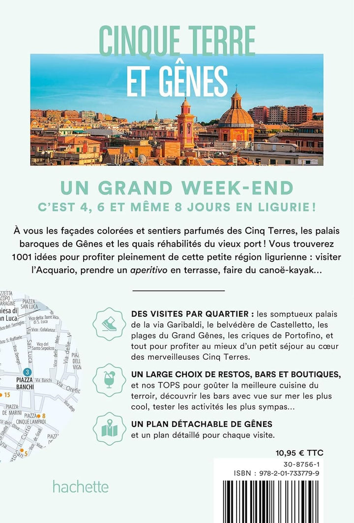 Guide de voyage de poche - Un Grand Week-end à Cinque Terre et Gênes 2026/27 | Hachette guide de voyage Hachette 