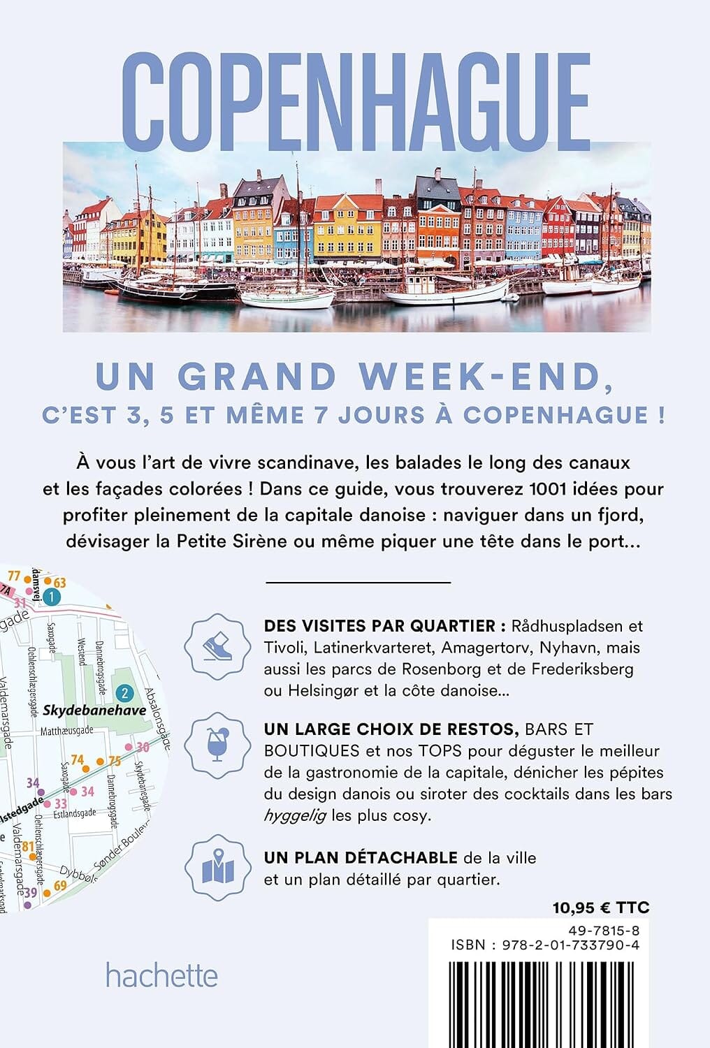 Guide de voyage de poche - Un Grand Week-end à Copenhague 2026/27 | Hachette guide de voyage Hachette