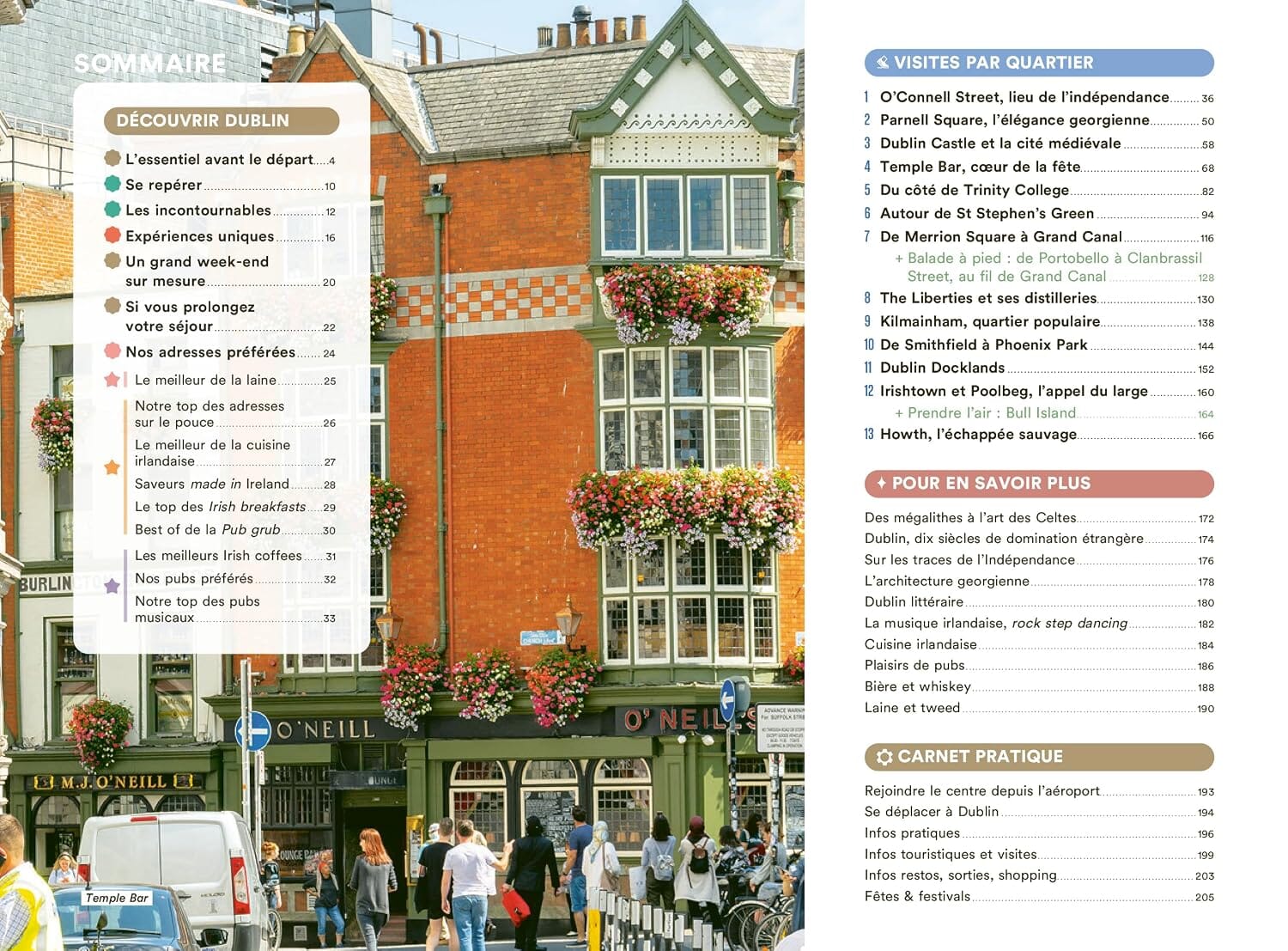 Guide de voyage de poche - Un Grand Week-end à Dublin 2026/27 | Hachette guide de voyage Hachette