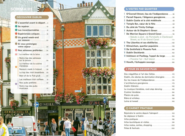 Guide de voyage de poche - Un Grand Week-end à Dublin 2026/27 | Hachette guide de voyage Hachette