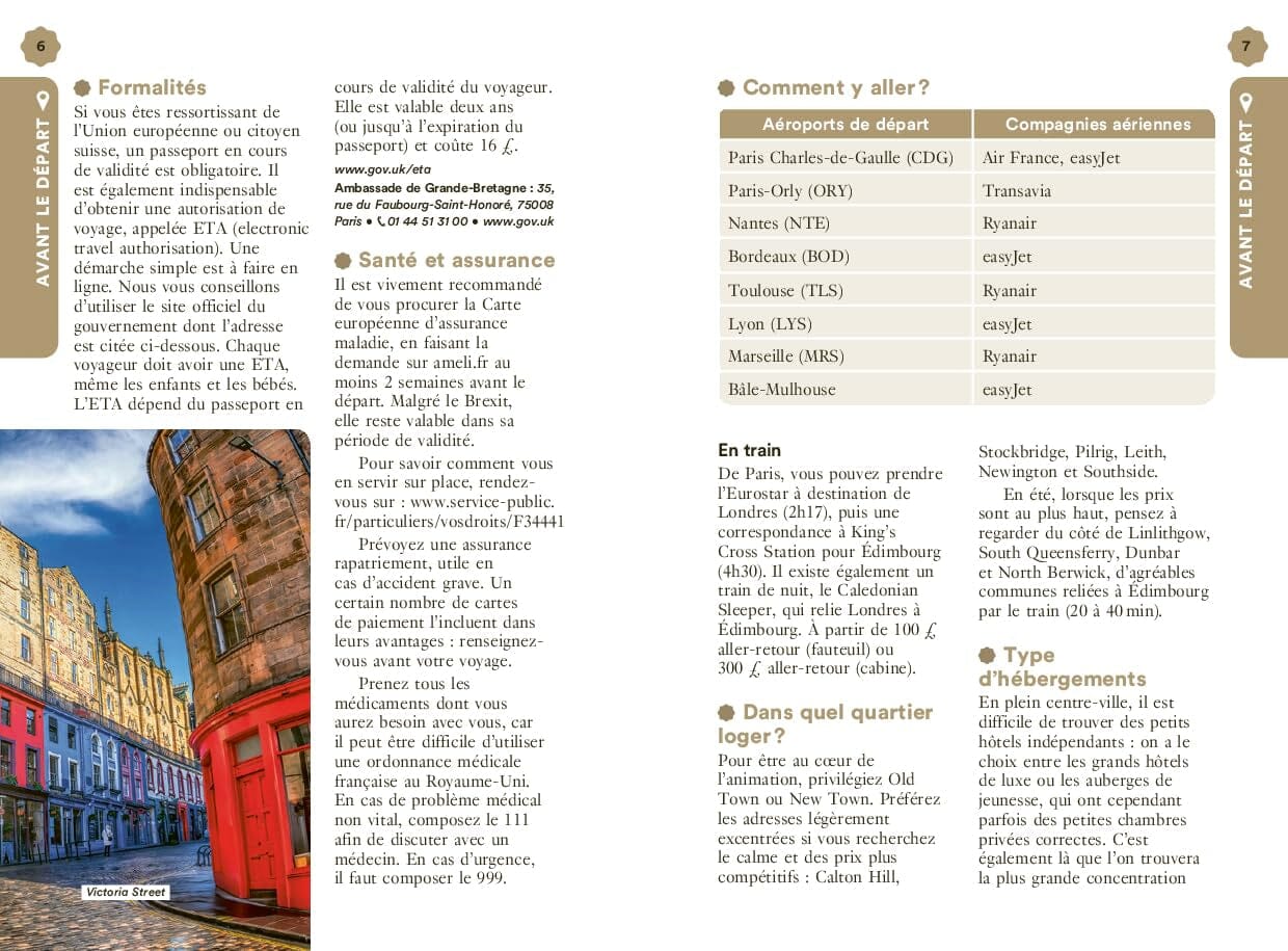 Guide de voyage de poche - Un Grand Week-end à Edimbourg 2026/27 | Hachette guide de voyage Hachette 