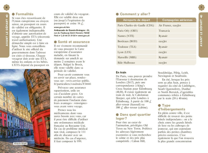 Guide de voyage de poche - Un Grand Week-end à Edimbourg 2026/27 | Hachette guide de voyage Hachette 