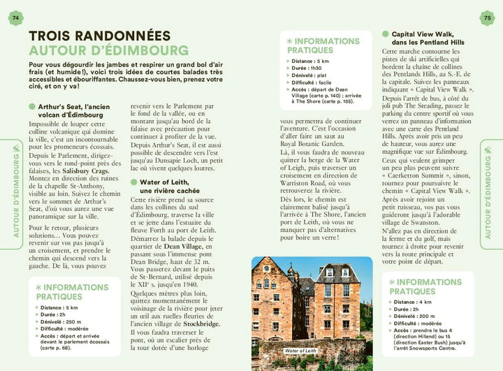 Guide de voyage de poche - Un Grand Week-end à Edimbourg 2026/27 | Hachette guide de voyage Hachette 