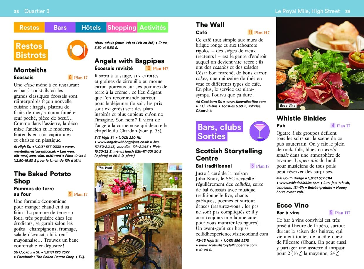 Guide de voyage de poche - Un Grand Week-end à Edimbourg - Édition 2023 | Hachette guide de voyage Hachette