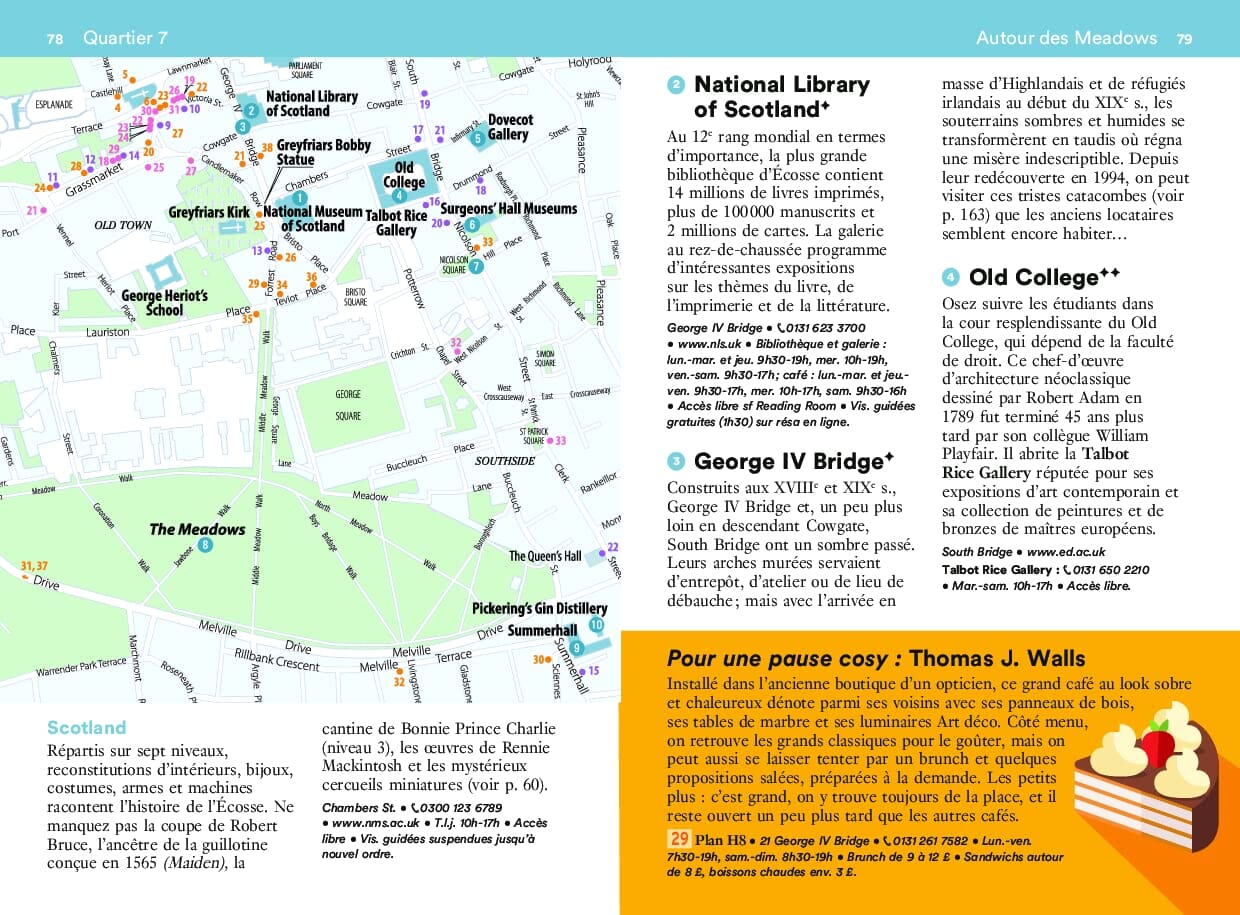 Guide de voyage de poche - Un Grand Week-end à Edimbourg - Édition 2023 | Hachette guide de voyage Hachette