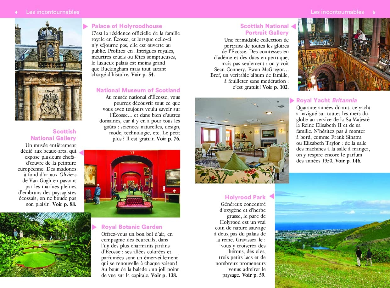 Guide de voyage de poche - Un Grand Week-end à Edimbourg - Édition 2023 | Hachette guide de voyage Hachette