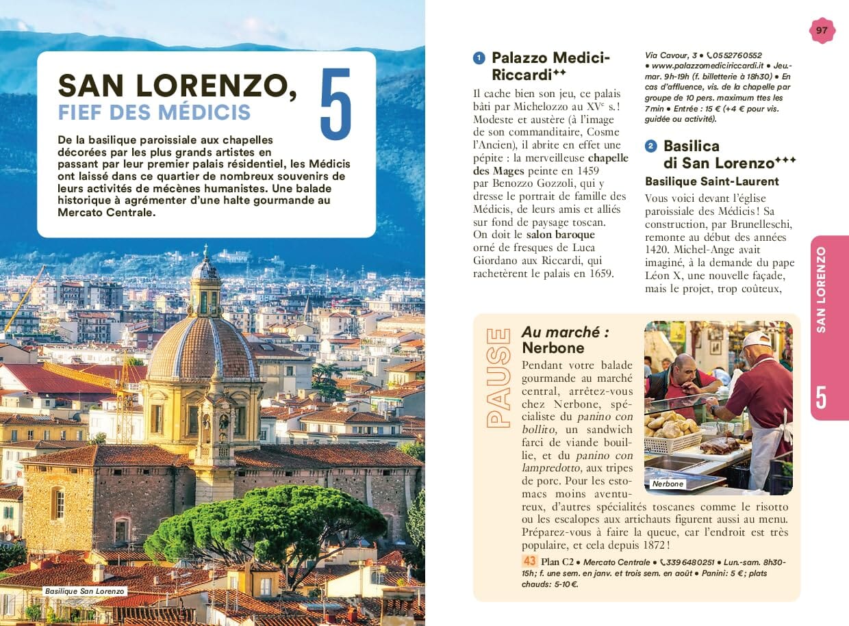 Guide de voyage de poche - Un Grand Week-end à Florence 2025/26 | Hachette guide de voyage Hachette 
