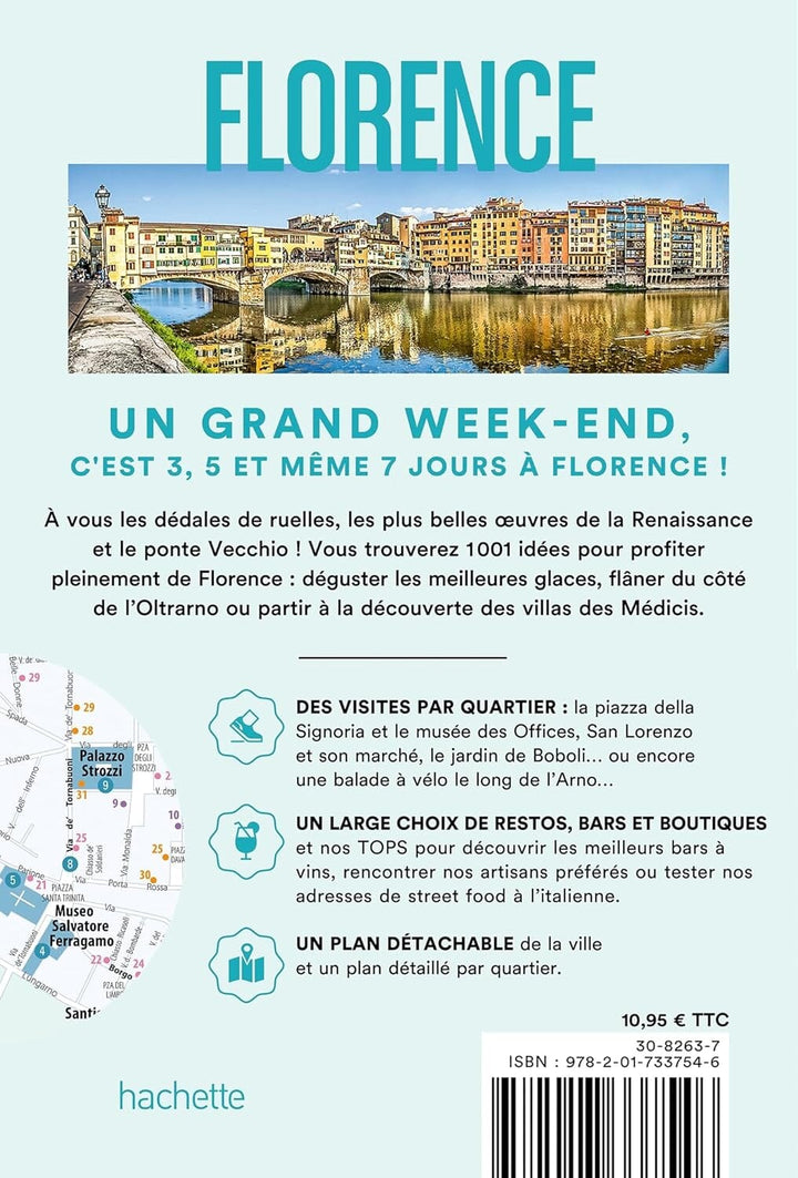 Guide de voyage de poche - Un Grand Week-end à Florence 2026/27 | Hachette guide de voyage Hachette 