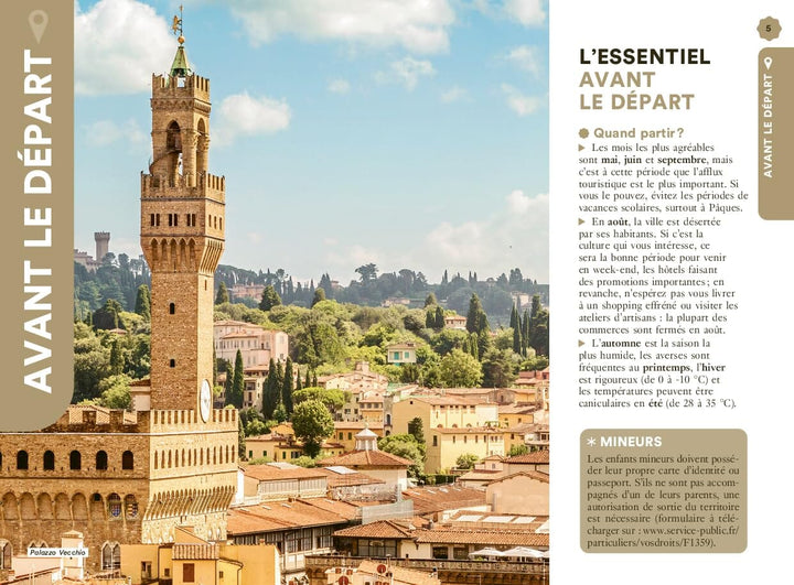 Guide de voyage de poche - Un Grand Week-end à Florence 2026/27 | Hachette guide de voyage Hachette 
