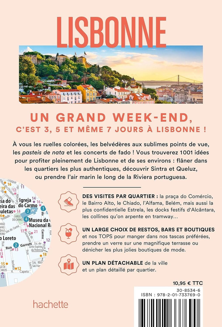 Guide de voyage de poche - Un Grand Week-end à Lisbonne 2026/27 | Hachette guide de voyage Hachette 
