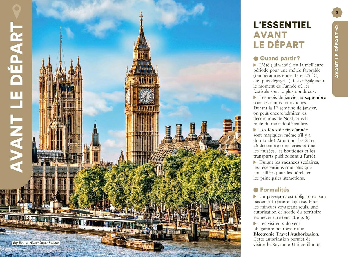 Guide de voyage de poche - Un Grand Week-end à Londres 2027/28 | Hachette guide de voyage Hachette 