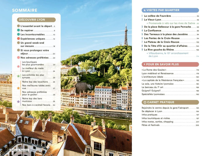 Guide de voyage de poche - Un Grand Week-end à Lyon 2025 | Hachette guide de voyage Hachette 