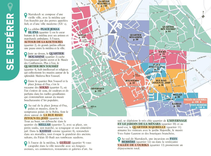 Guide de voyage de poche - Un Grand Week-end à Marrakech 2025 | Hachette guide de voyage Hachette 