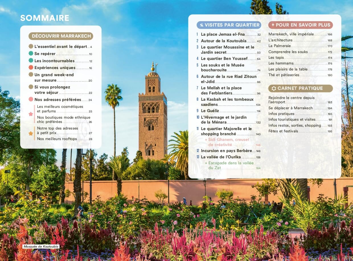 Guide de voyage de poche - Un Grand Week-end à Marrakech 2025 | Hachette guide de voyage Hachette 