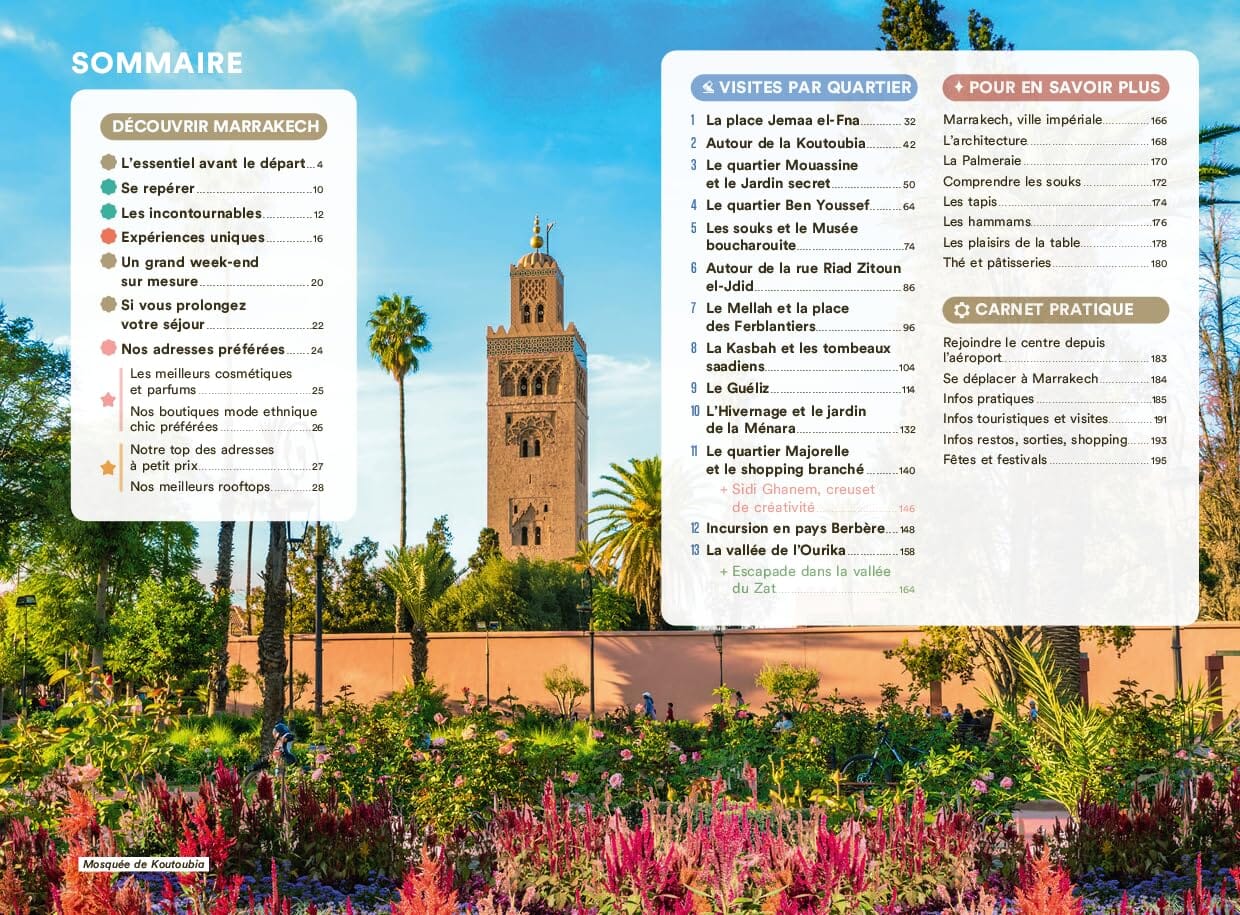Guide de voyage de poche - Un Grand Week-end à Marrakech 2026/27 | Hachette guide de voyage Hachette 
