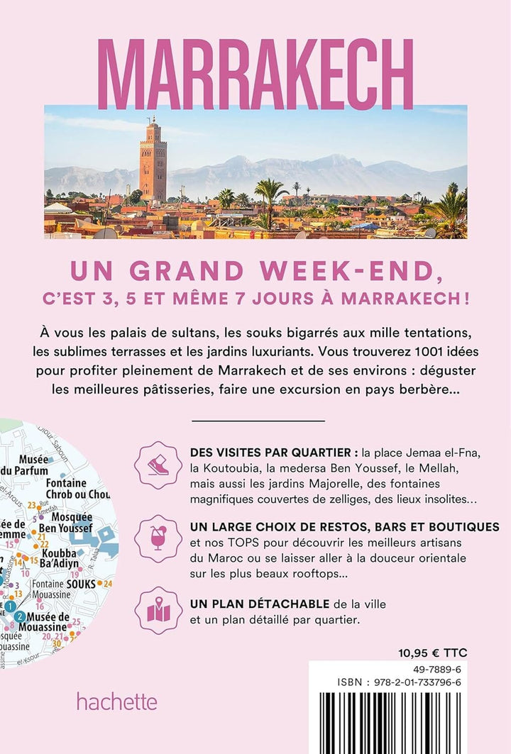 Guide de voyage de poche - Un Grand Week-end à Marrakech 2026/27 | Hachette guide de voyage Hachette 