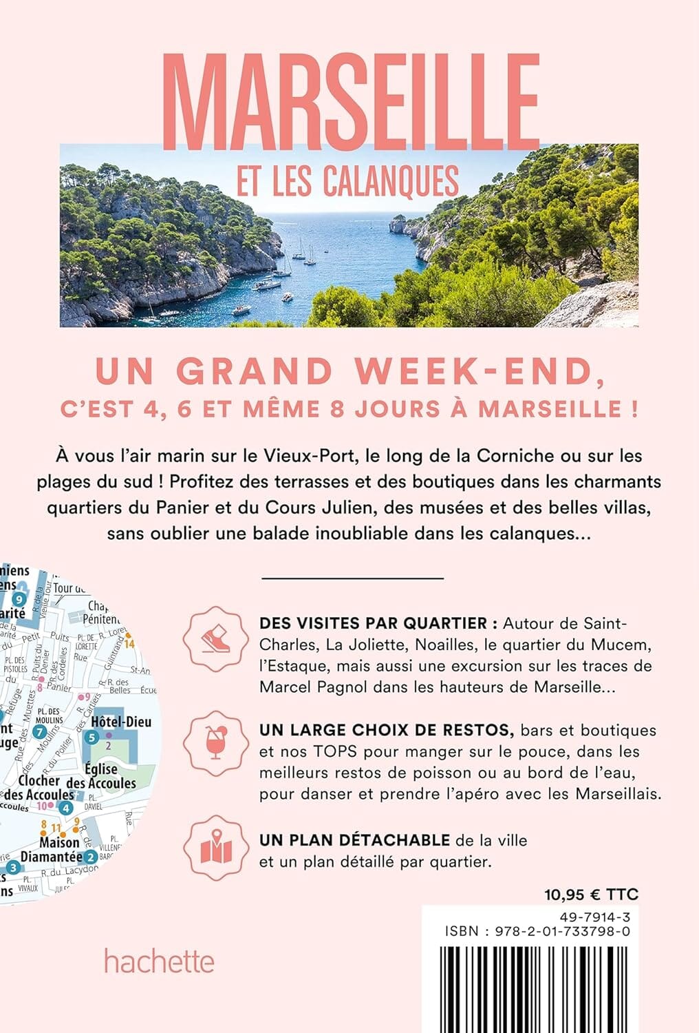 Guide de voyage de poche - Un Grand Week-end à Marseille et les calanques 2026/27 | Hachette guide de voyage Hachette 