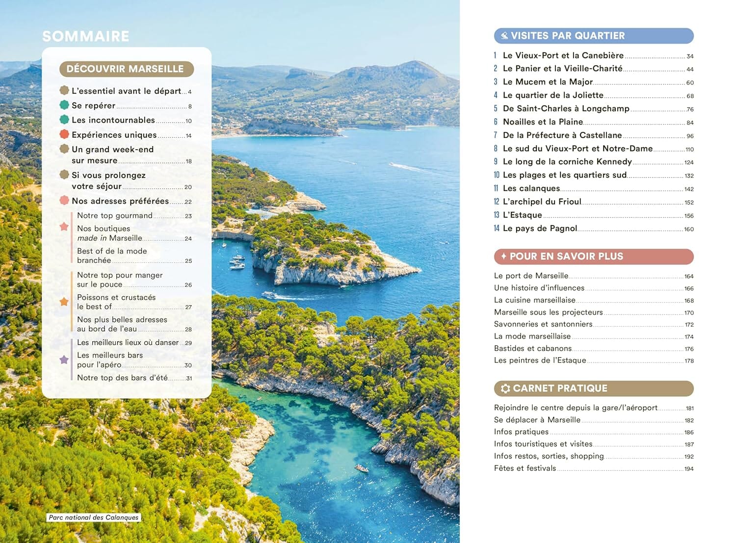 Guide de voyage de poche - Un Grand Week-end à Marseille et les calanques 2026/27 | Hachette guide de voyage Hachette 