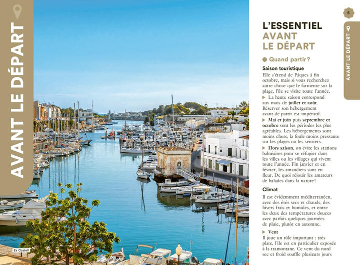 Guide de voyage de poche - Un Grand Week-end à Minorque 2026/27 | Hachette guide de voyage Hachette